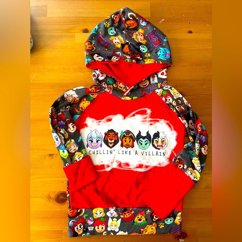 Handmade kids hoodie by rare stock apparel